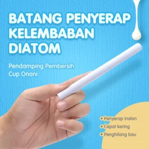 MIZZE SNAIL CUP DIATOMITE STICK ROD PENGERING SILIKON DIATOM