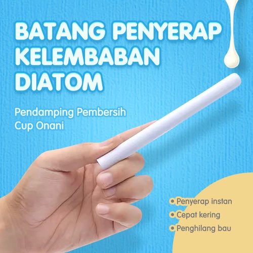 MIZZE SNAIL CUP DIATOMITE STICK ROD PENGERING SILIKON DIATOM