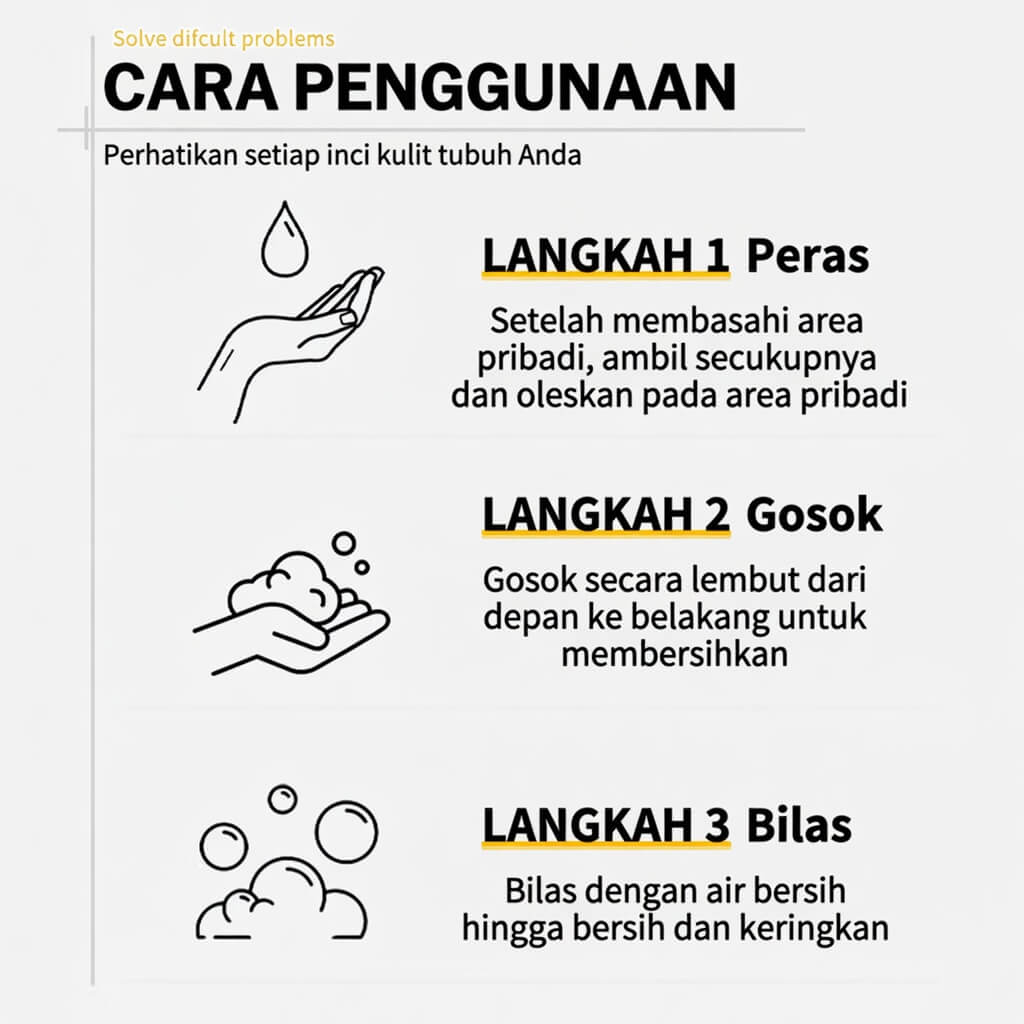 Papakey CLEAN – Busa Pembersih Area Intim Pria | Atasi Gatal & Bau | Cairan Pembersih 180ml | Bisa Dipakai Pria & Wanita - Gambar 5