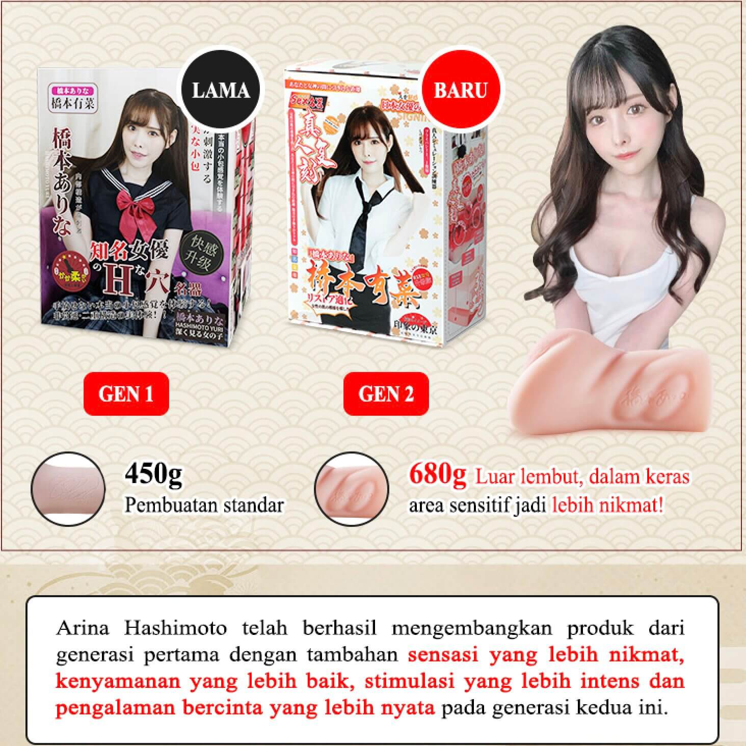Mizze Hashimoto II 2IN1 Tenga Snail Cup Alat Bantu Pijat Pria Onahole Toy - Gambar 4
