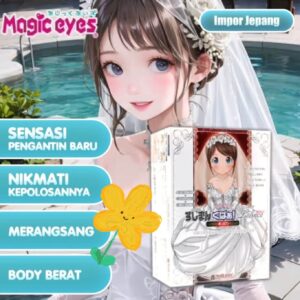 MagicEyes Tenga Snail Cup MagicLoli Alat Bantu Pijat Pria Onahole Toy