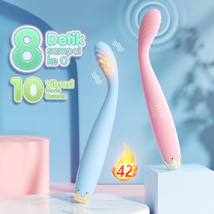 Mizze Crown Vibrator Alat Bantu Toys Wanita DPT USB Charge - Gambar 2