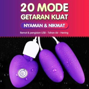 Alternative view of Mizze Egg Manual Vibrator Alat Bantu Toys Wanita USB Charge