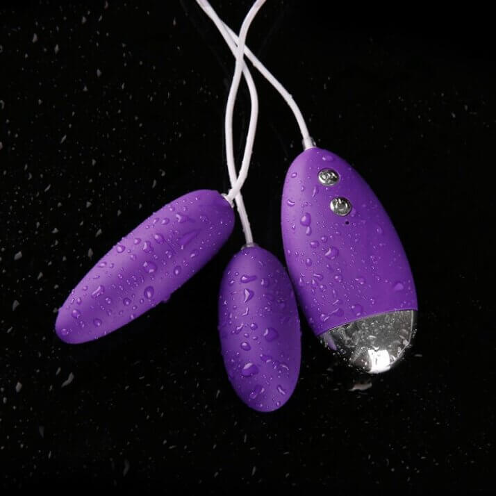 Mizze Egg Manual Vibrator Alat Bantu Toys Wanita USB Charge - Gambar 3