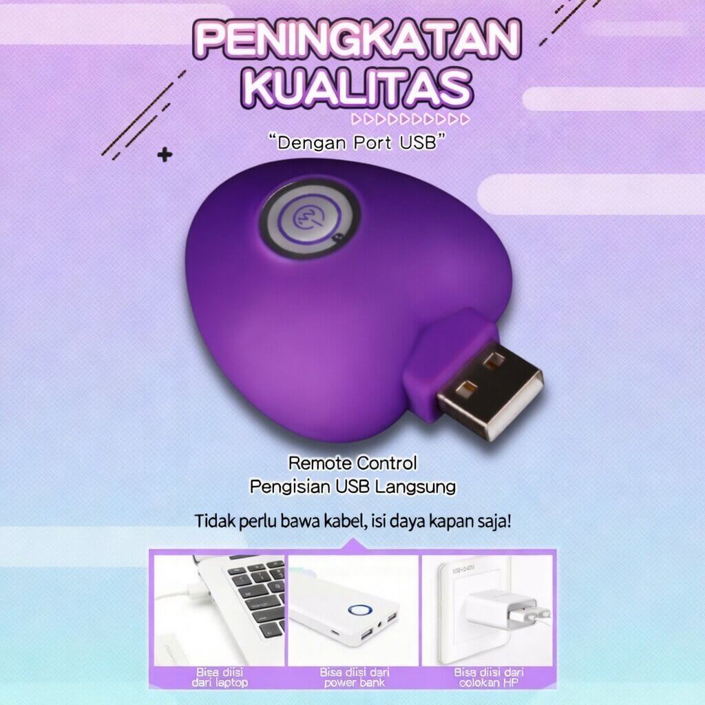 Mizze Egg Manual Vibrator Alat Bantu Toys Wanita USB Charge - Gambar 6