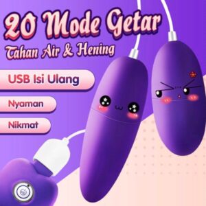 Mizze Egg Manual Vibrator Alat Bantu Toys Wanita USB Charge