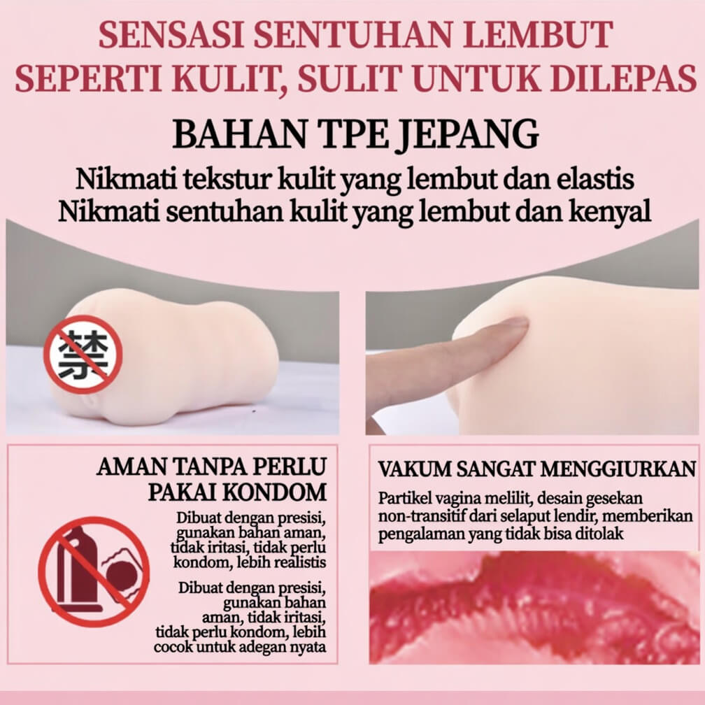 PapaKey Akari Tsumugi Tenga Snail Cup Alat Bantu Pijat Pria Onahole Toy - Gambar 3