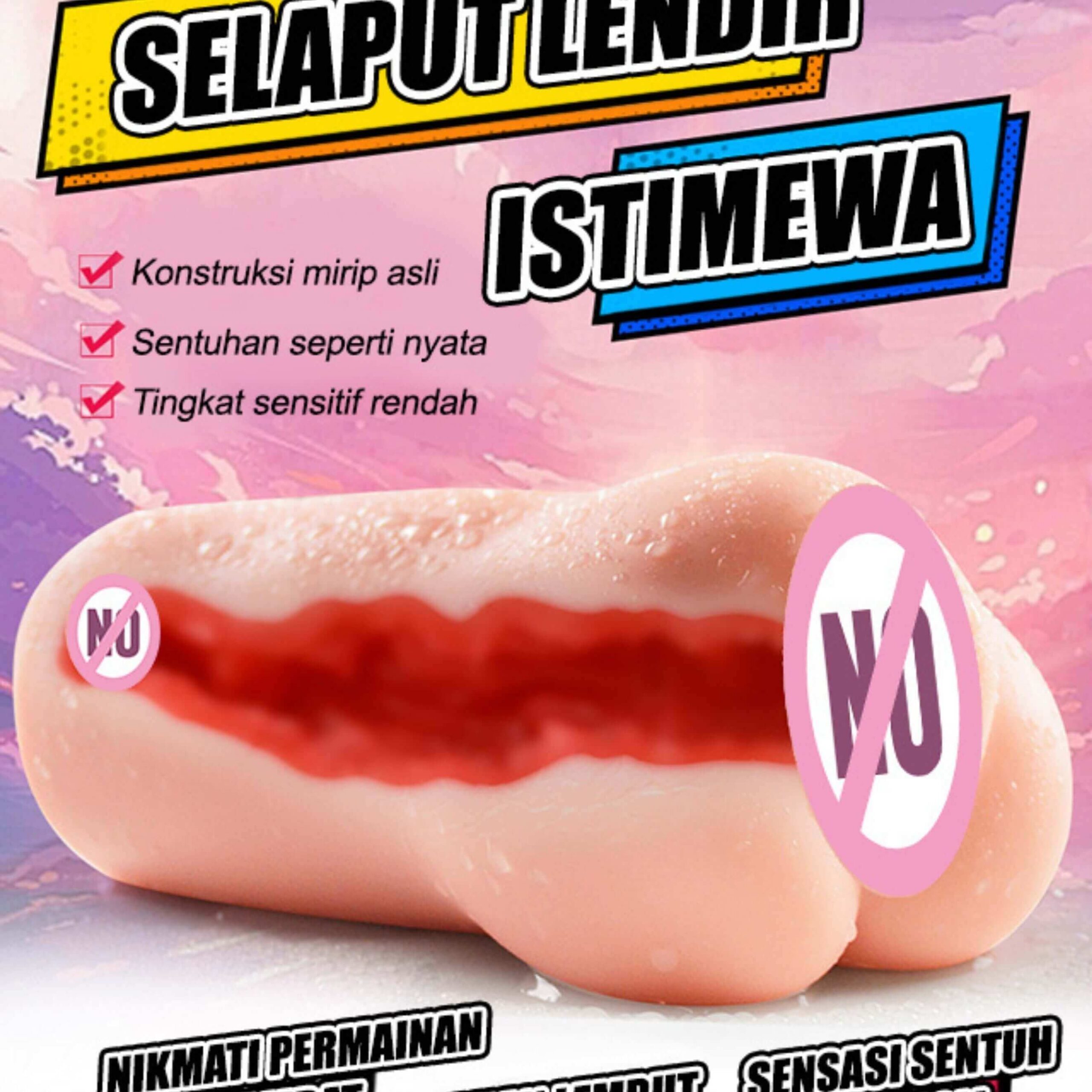 Maccos Tenga Snail Cup RedSister Alat Bantu Pijat Pria Onahole Toy - Gambar 2