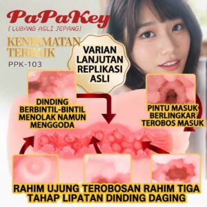 Alternative view of PapaKey Saika Kawakita Tenga Snail Cup Alat Bantu Pijat Pria Onahole Toy