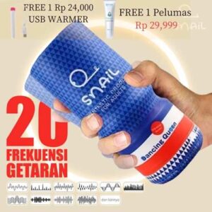 Tenga Snail Cup Getar Electric Alat Bantu Pijat Pria Toys