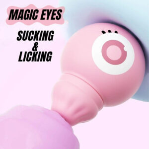 Lilo Magic Eyes Sucking & Licking Vibrator Mini Cute Portable Alat Bantu Sexy Toys